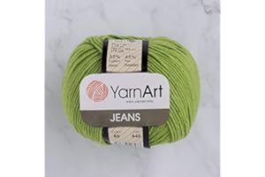 YARN ART 55% Cotton 45% Acrylic YarnArt Jeans Sport Yarn 1 Skein/Ball 50 gr 174 yds (69)