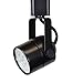 Direct-Lighting H System 3000K GU10 LED Track Lighting Head Black - 3000K Warm White 7.5W LED Bulb 50154L-3K-BK