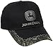 John Deere NCAA Mens Camo Barb Wire Bill Cap