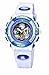 30m Water-proof Digital-analog Boys Girls Sport Digital Watch with Alarm Stopwatch Chronograph (Child) 6 Colors (White)