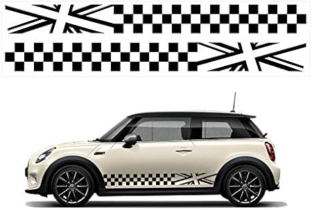 Amazon Bmw ミニ クーパー サイド ボディ ステッカー ステッカー ドアサイド デカール R50 R52 R53 R56 R57 R58 R59 F55 F56 F54 F60 R60 R61 B ホワイト 並行輸入品 外装 エアロパーツ 車 バイク