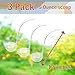 Premium Quality Plastic Punch Serving Ladle - 5 oz Clear Hard Acrylic Ladle 3 Pack by Upper Midland Products