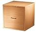 Foremost File Cube, Small 15-inch, Honey