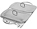 Galashield Buffet Server and Warming Tray Stainless Steel with 2 Glass Dishes Food Warmer Chafing (1.5-Quart Each tray)