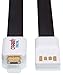 Crabby Digital Premium Android Micro USB Cable - Extra Long 6FT - 2A Max Charge - USB 2.0 Charge & Data Sync Cable - Compatible With Google, LG, Motorola, Samsung