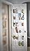 Over the Door Pantry Organizer with 24 Clear Pockets by Our Simple Life