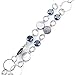 LUXIANDA elegance Badge Lanyards ID Necklaces ID Badge Holder for,nurses and other OL Stainless steel chain