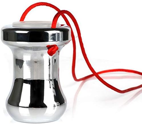 WDQ Silver Metal Stainless Steel Hollow Expan-sion Medium Size Pleasure Amal Plūg Stimulātor for Beginners