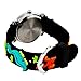Tonnier 3D Kids Watches Healthy Material Black Rubber Band Children Watches Dinosaur