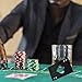HUIANER Black Bottle Opener Poker Card Bottle Opener Credit Card Bottle Opener for Your Wallet Beer Bottle Opener 8PCS