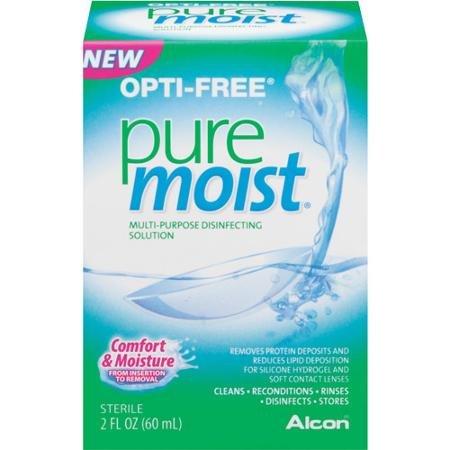 Alcon Puremoist Multi-Purpose Disinfecting Solution 2 Oz Travel Size (Pack Of 3)