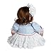 Adora Realistic Baby Doll Paris Poodle Toddler Doll - 20 inch, Soft CuddleMe Vinyl, Dark Brown Hair, Blue Eyes