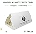 Pantry Moth & Cloth Moth Traps Safe, Nontoxic & Odor Free, Hybrid Pheromone Attractant Traps for Common kitchen moth, pantry moth, grain moth, cloth moth - 4 Pack of 8 Traps