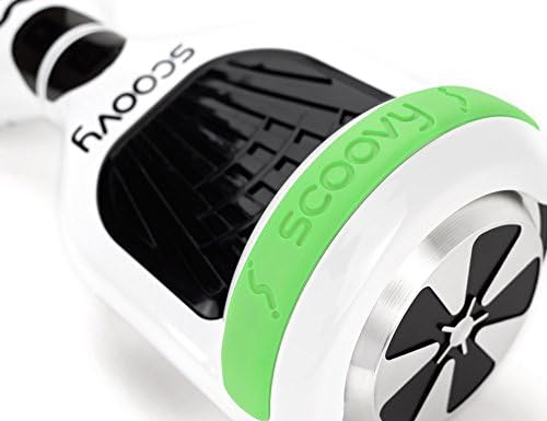 Protective Scoovy Green Replacement Bumper for Hoverboard / 2 Wheel Self Balancing Scooter - One Pair