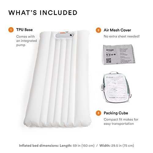 JetKids by Stokke CloudSleeper Kids Inflatable Travel Bed with