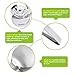 TraderPlus 2 Pack Stainless Steel Tea Bag Squeezer Tongs Strainer Grip