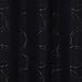 Eclipse Meridian 84-Inch Blackout Window Curtain Panel, Black
