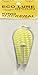 L.B. Huntington Eco Lure Spoon, Silver/Yellow Flash Scale, 3.5-Inch