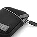 USA Gear Small Digital Camera Case with Wrist Strap, Belt Loop - Camera Case Small Compact Compatible with Canon Powershot Elph, Pouch G7 Mark iii, Nikon Coolpix, Cybershot, Pixpro & More (Black)