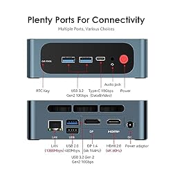 TRIGKEY Ryzen 7 Mini PC 8 Core 16 Thread Mini