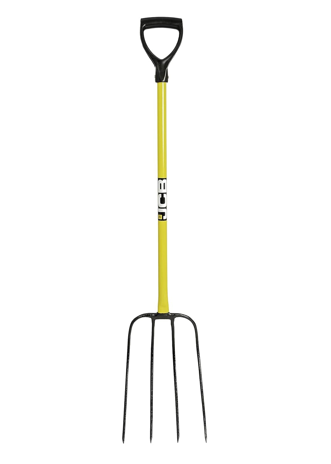 JCB - Professional Solid Forged Forks - Heavy Duty Professional Site and Gardening Tools - for Home Improvement, Digging, Mucking Out, Manure, Garden Borders, Weeding - Lifetime Warranty