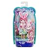 Enchantimals-FXM73-Bree-Bunny-Doll-and-Twist-Figure-Multi-Colour Enchantimals Bree Bunny Doll & Twist Figure, 6-inch small doll, with long pink hair, animal ears and tail, removable…