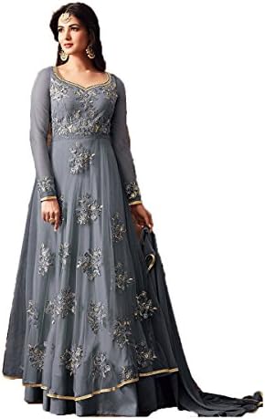 Arohi Designer salwar suit sets for women | salwar suits for women readymade | gown for women gown for women 2019 | anarkali gown | salwar suit sets for women (Grey)