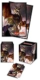 BUNDLE: Magic: the Gathering - Commander 2017 - The Ur-Dragon (100+ Deck Box & 120 Protector Sleeves)