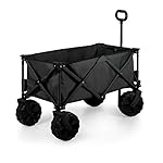 Picnic Time Collapsible 'Adventure Wagon with All-Terrain Wheels', Black/Gray