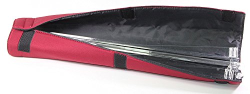 KT Mahjong 4 Pushers and Complete American Mahjong Set with Burgundy Bag, 166 Tiles