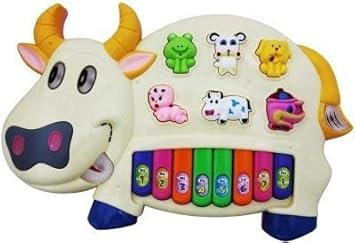 cow piano toy
