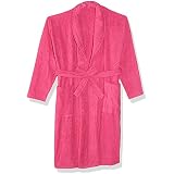 Rosa Home Cotton Bathrobe For Men, Large - Fuchsia