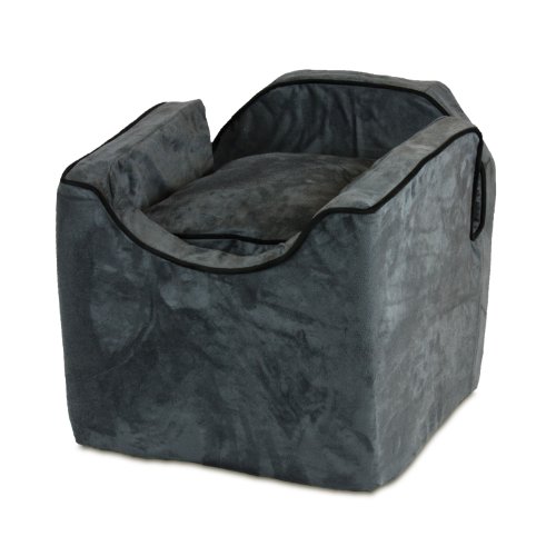 Snoozer Luxury Lookout Pet Car Seat, Small Luxury I, Anthracite/Black