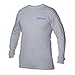 Shimano Long Sleeve Cotton Tee-Shirt; Medium; Gray