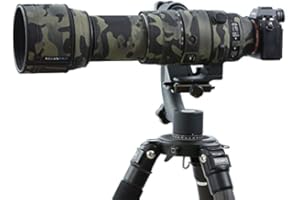 Rolanpro Waterproof Lens Camouflage Cover for Sigma 150-600mm F/5-6.3 DG DN OS Sports Raincover Mirrorless Camera lens-E Moun