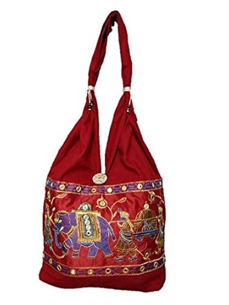 Royal Rajasthani/Stylish Womens Printed Shoulder Bag (Multi-colored) for women/girls/ladies