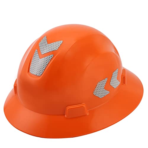 Full Brim Hard Hat Safety Helmet pt Hard Hats OSHA Approved