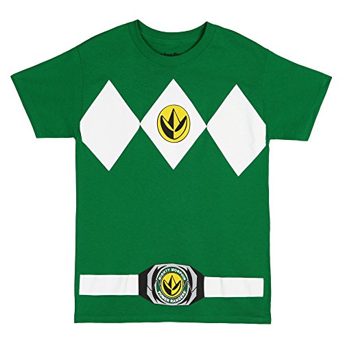 Green Rangers Costume T-Shirt Tee 