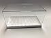 Acrylic Display Case/Box 2 Steps Perspex Dust Proof Show Any Minifugures and Vinylmation (White)