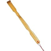 JapanBargain, Bamboo Wood Backscratcher Back Scratcher Rake Itching Relief Body Relaxation Massager Extra Long 17 inches (1)