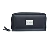Kenneth Cole Reaction Women's Urban Organizer Large Clutch W/ Logo (BLACK SAFF. KCR LINING)