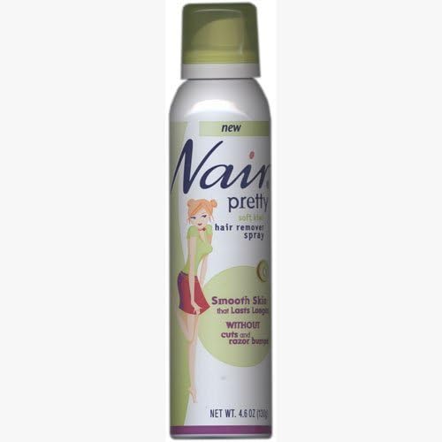 Nair Hair Remover Spray, Soft Kiwi, 4.6 oz by Nair