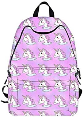 Women's Beaded Shoulder Bag PU Leather Backpacks