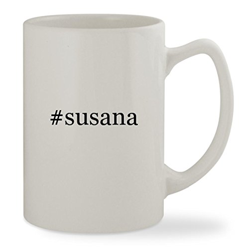 #susana - 14oz Hashtag White Statesman Sturdy Ceramic Coffee Cup Mug