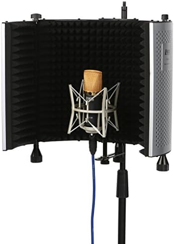 Acoustic sound recording panel with microphone, noise-absorbing properties, valued at $99.99.