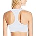 Hanes Sport Women's Seamless Racerback Sports Bra,White,X-Small