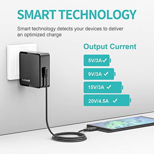 image for USB C Wall Charger, Nekteck 90W Power Delivery Laptop Charging Adapter