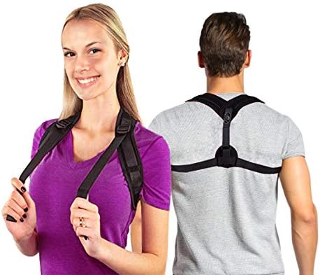Posture Corrector for Women & Men | Back & Shoulder Brace | Upright Posture Trainer | Made from Comfortable & Breathable Fabric | Durable Posture Trainer to Relieve Back Pain & Shoulder Support