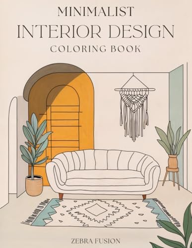Amazon.com: Minimalist Art Interior: Coloring Book of Stunning