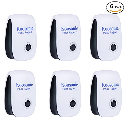 Pest control ultrasonic repeller,6pcs electronic plug i…